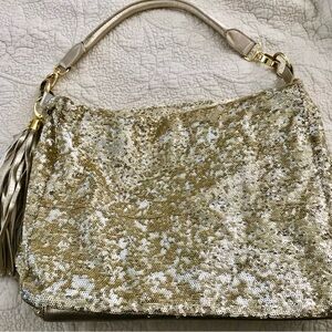 Gold Sequin Women's Bag